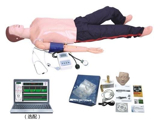 “电脑高级功能急救训练模拟人(心肺复苏CPR与血压
