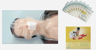“一次性CPR训练屏障消毒面膜