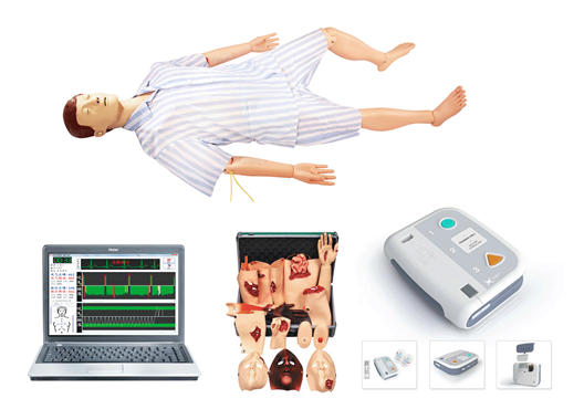 “高级综合急救护理训练模拟人（AED、CPR、护理、